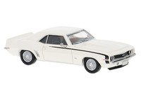 Brekina 18375 Chevrolet Camaro, Weiss, Bj.1969, 1:87, NEU - Modellauto