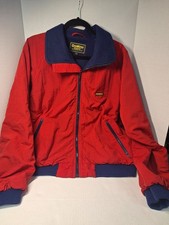 Oshkosh B'gosh Coat, Size Large, Zip, Red, Insulated, Softshell, Vintage