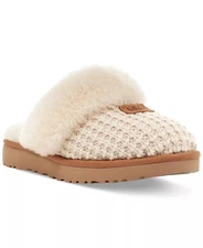 SALE! UGG Women's Cozy Faux-Shearling Slippers Cream Medium US Size FREESHIPPING