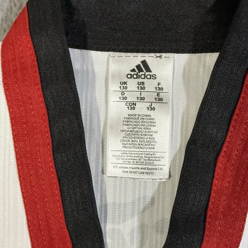 Adidas Korea TaeKwonDo Federation Uniform Outfit Size 130 White Olympic Team - Image 4 of 4