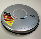 Vintage Sony Walkman D-EJ011 Portable CD Player Silver G-protection TESTED WORKS