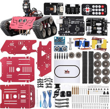 Robot Bambini Carro Armato Robotico Kit Programmabile Compatibile Con Arduino, R