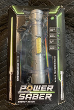 Goliath Power Saber Energy Blade Green Auto Extending  Retracting Saber 35"