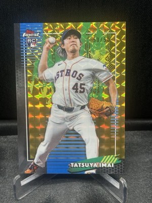 2026 Topps Finest - Tatsuya Imai (RC) - Gold Geo /50 Houston Astros #3 JH