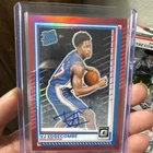 Panini 2025-26 Donruss Optic VJ Edgecombe 76ers RC Auto Prizm 49/75
