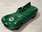 Vintage Lesney Matchbox GPW #41 Green Jaguar w/ Driver Grey Wheels