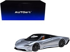 Autoart 76090 1/18 McLaren Speedtail Supernova Silver Metallic with