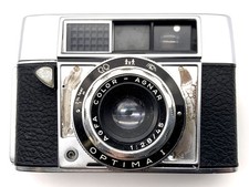Agfa Optima I Viewfinder Camera With Color Agnar 45Mm 1:2.8 35Mm Compact Camera