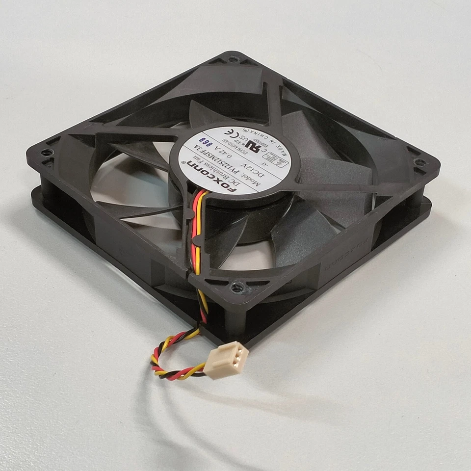 Genuine Dell Vostro 410 420 Desktop Case Cooling Fan 0K471D PV122512MSPF 3A - Image 4 of 4