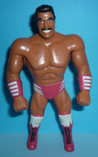 Just Toys Bend-Ems WWF Wrestling Figure *WILDMAN M...