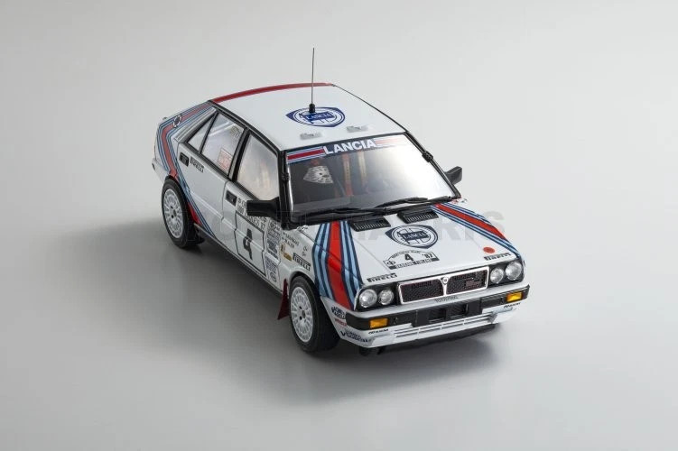 KYOSHO KY8960B LANCIA DELTA HF INTEGRALE 4WD TEAM LANCIA N 4 WINNER RALLY 1000 L - Immagine 2 di 4