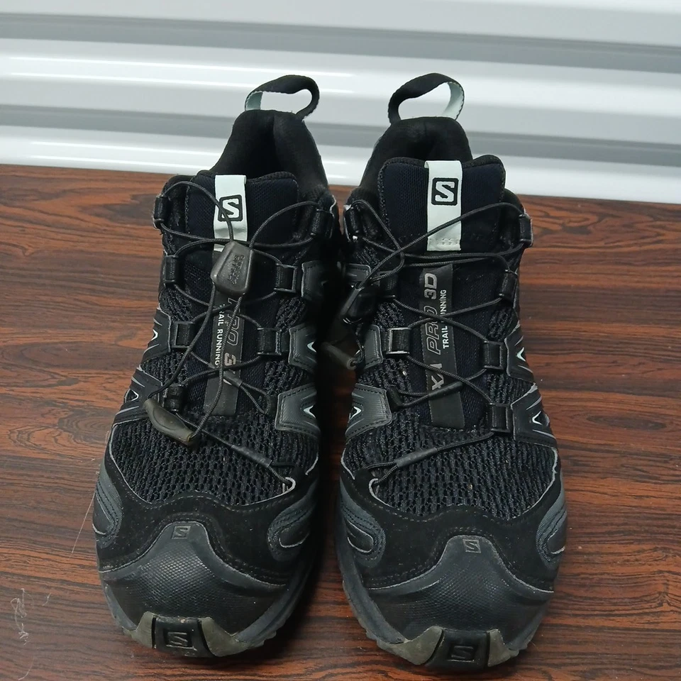 Salomon XA Pro 3D Women's Size 9 Trail Running Shoes Contagrip Pro Black ￼ - Image 2 of 4