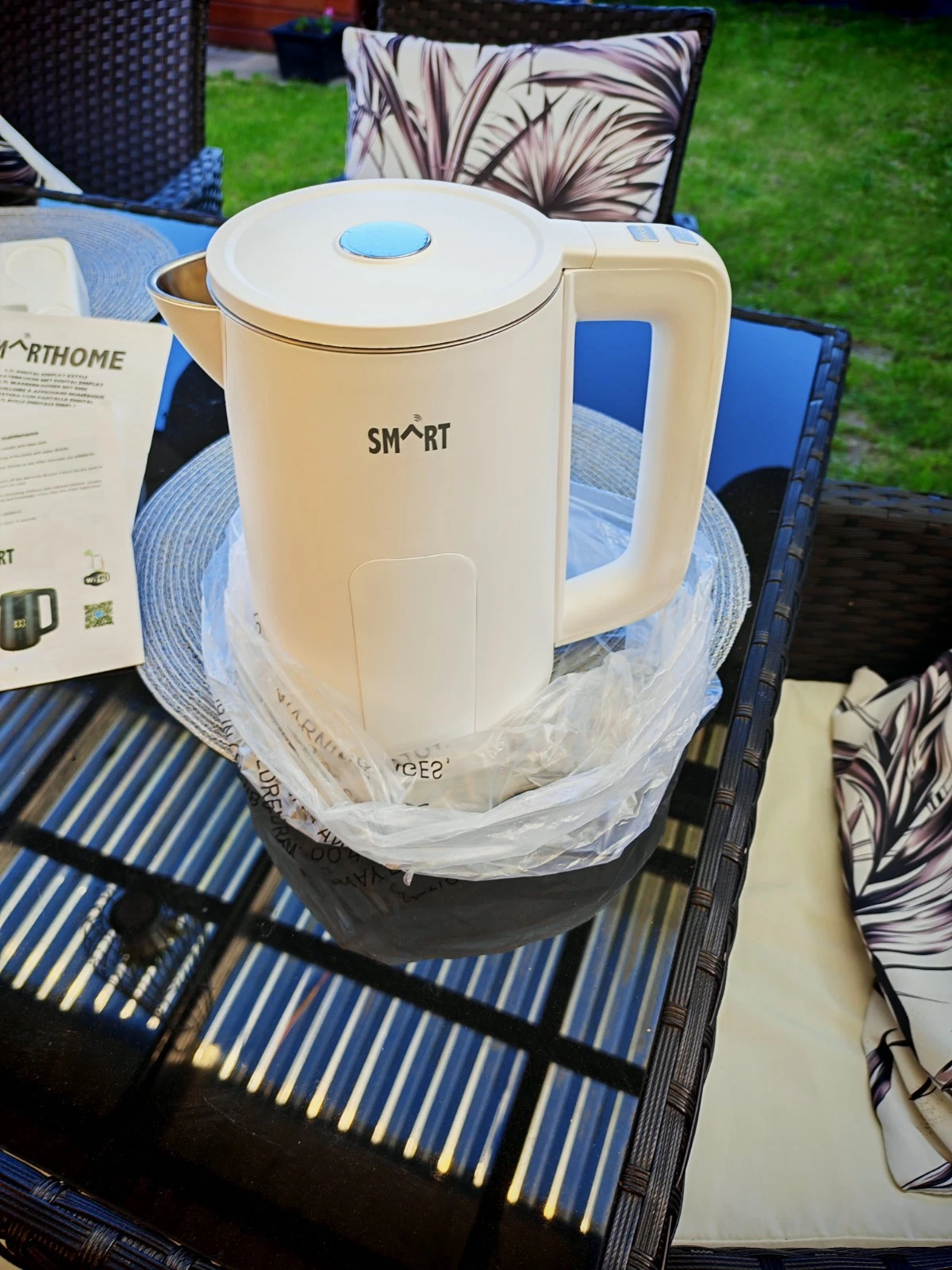Smart Kettle 1.5 Smart Home Kettle app Controlled ByMobile inWhite Uk Seller New