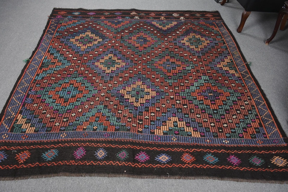 Blue Turkish Vintage/Retro Area Rugs for sale | eBay