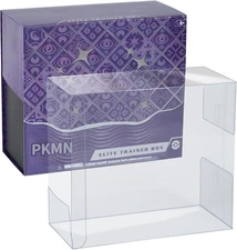 10pcs PET Plastic ETB Protector Case - Elite Trainer Box Protector - ETB Case...