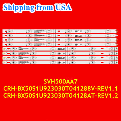 LED Strips for Hisense 50R6E 50R6040E CRH-BX50S1U923030T041288V-REV1.1 SVH500AA7