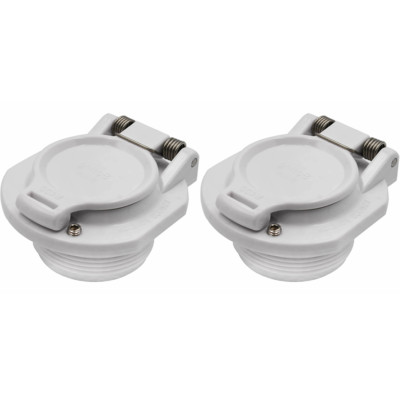 2X Vacuum Lock Safety Pool Wall Fitting For Hayward Vac Lock W400BWHP