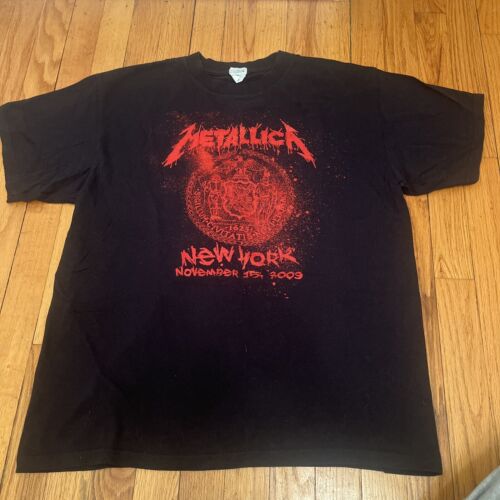 2009 Metallica Shirt New York The Metallica Club … - image 1