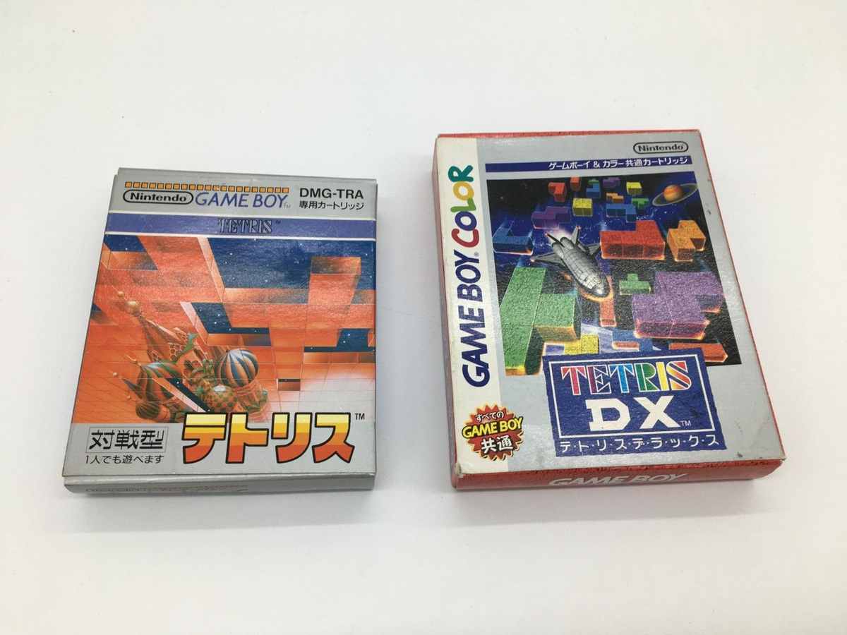 Tetris & Tetris DX Game Boy Nintendo Japan Original | eBay
