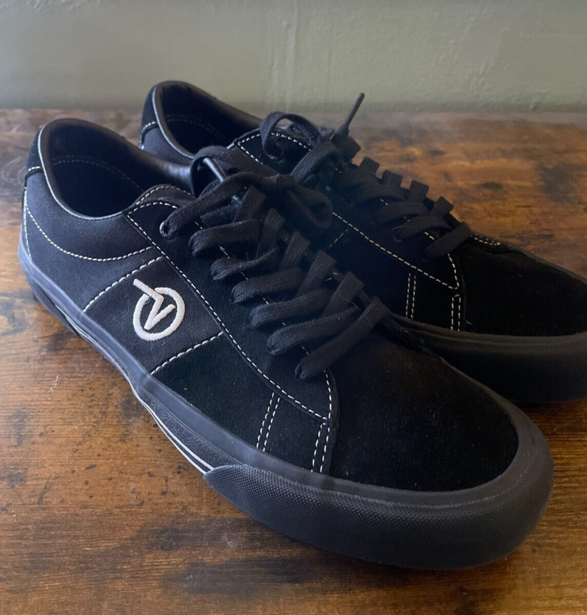 Size 12 - Vans Saddle Sid Pro Black for sale online | eBay