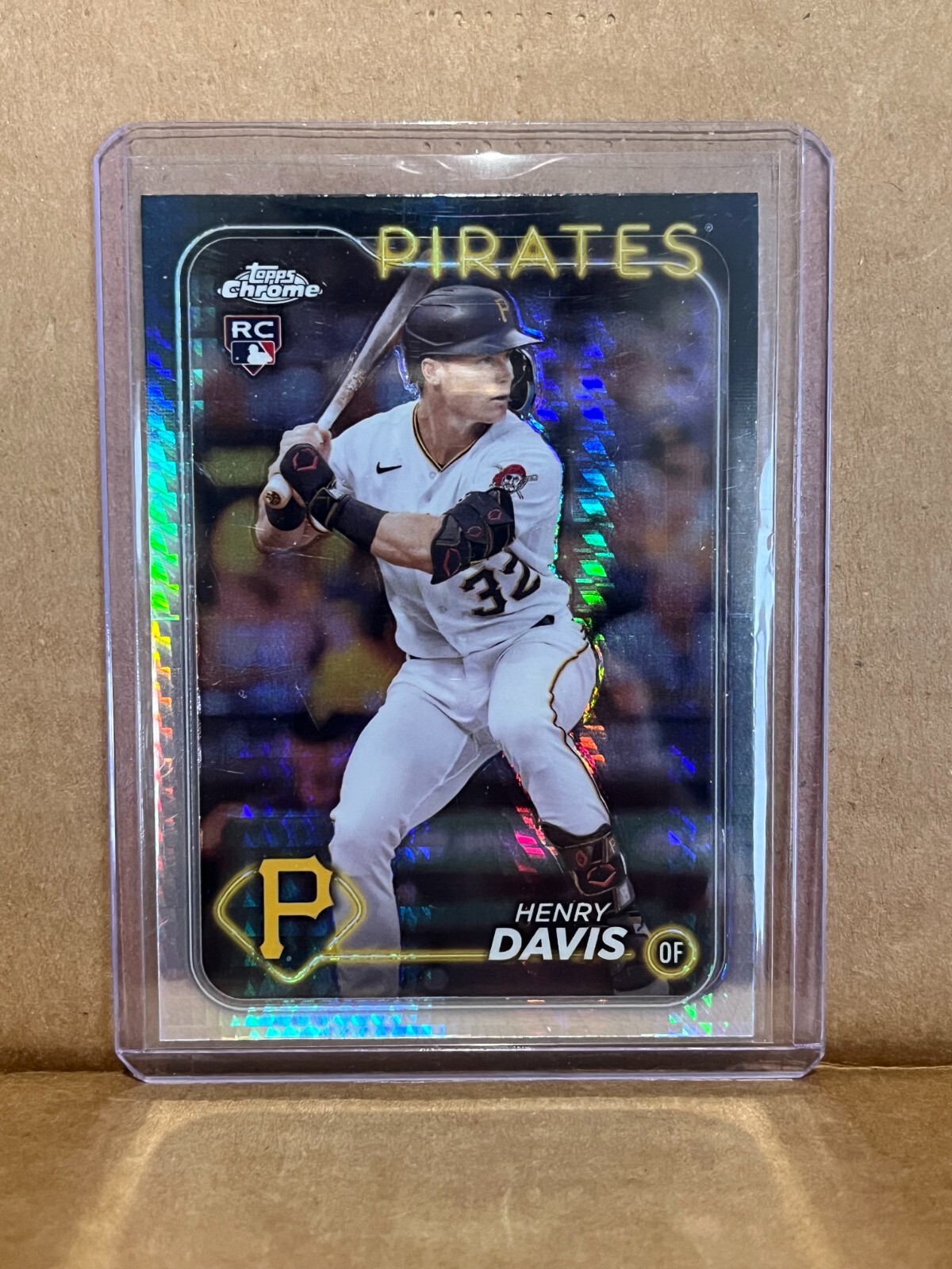Henry Davis 2024 Topps Chrome Prism Refractor #260