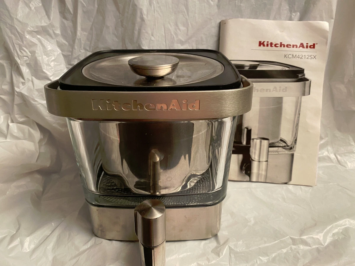 KitchenAid 28 oz Cold Brew Coffee Maker KCM4212SX Iced Tea/Coffee  Concentrate