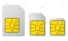 Sim card, 3 sizes in 1, UK operator, new, to activate