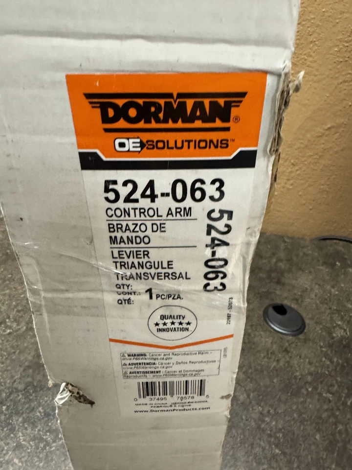 Dorman 524-063 Driver Side Upper Suspension Control Arm and Ball Joint Assembly - Image 3 of 4