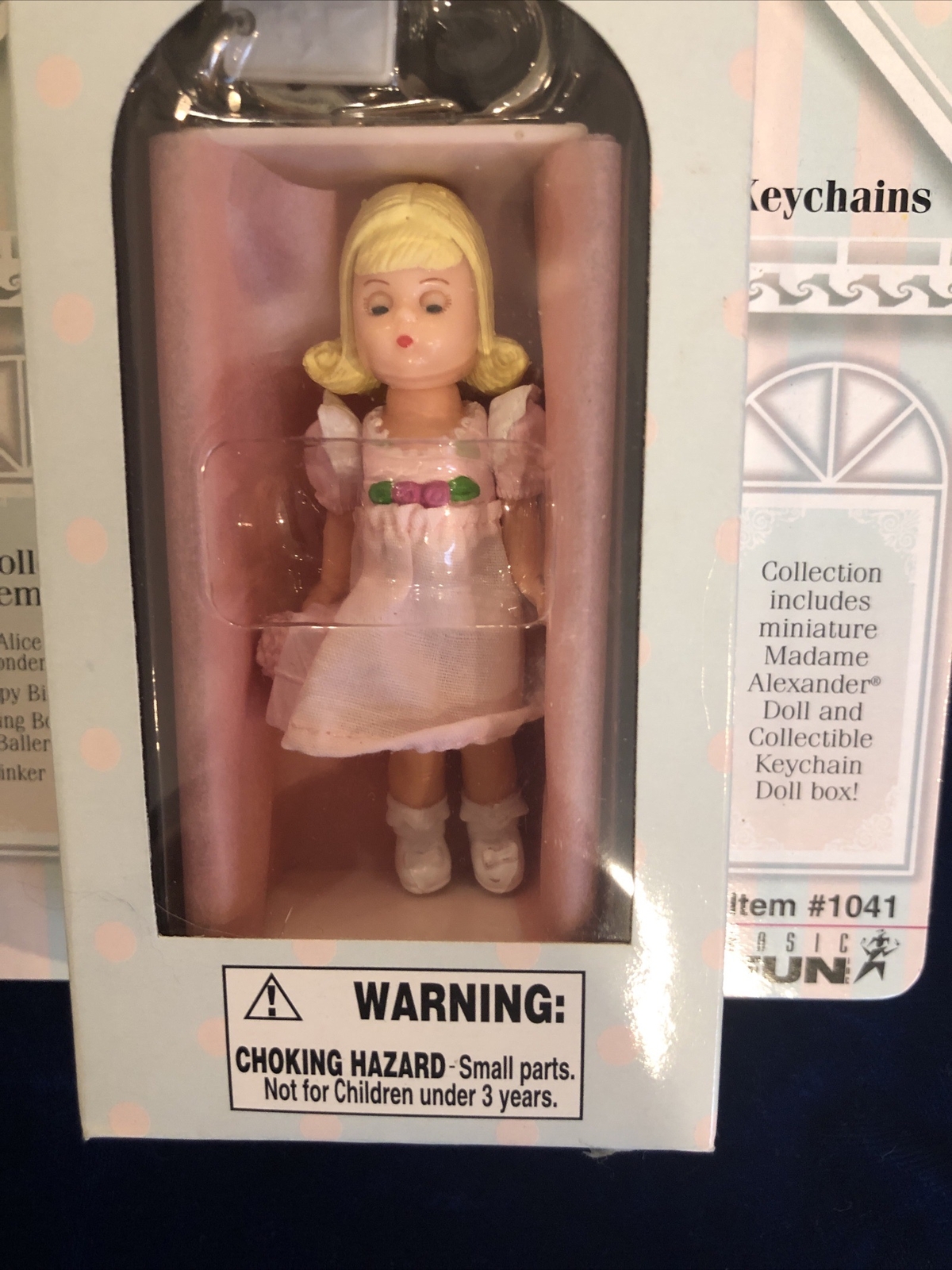 Madame Alexander Basic Fun Keychain +Wendy 5&rdquo; Petite Playhouse Doll Collection