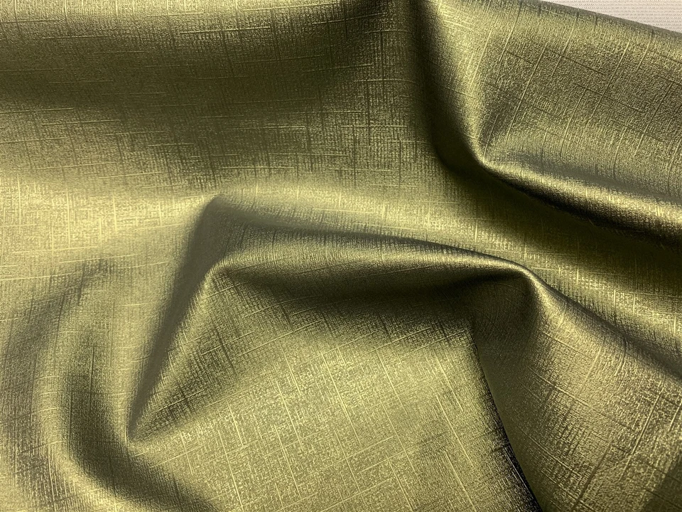 Designtex Inside Edge, Olive 2695-501 Linen Textured Fabric 55" x 1 Linear Yard - Image 2 of 3