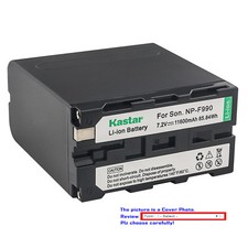 Kastar Replacement Battery for Sony NP-F990 CCD-RV200 CCD-SC8 CCD-SC9 CCD-SC55
