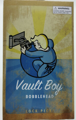 Gaming Heads Fallout Vault Boy Lock Pick Bobblehead Figur by Bethesda Serie 1