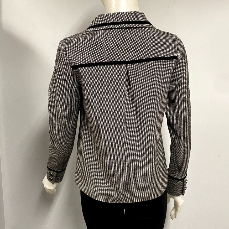 Chaqueta Blazer Classiques Entier Blanco y Negro Pequeña S Foto 4 de 4