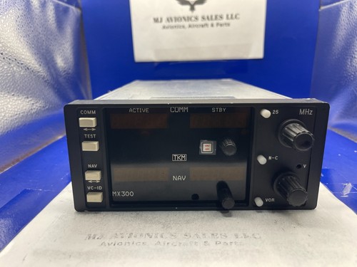 TKM MX 300 NAV/COMM 14 VDC P/N MX300 WITH FAA FORM 8130-3