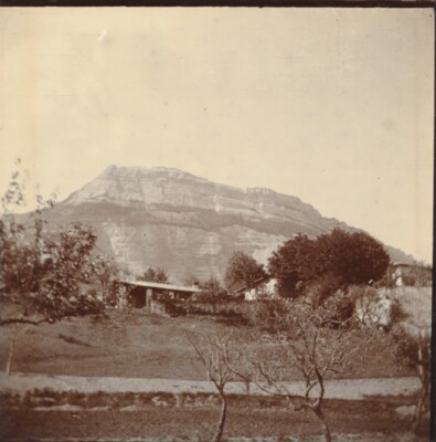 Snapshot 1897 Chamechaude Going to Sappey Houses Villas Barns View