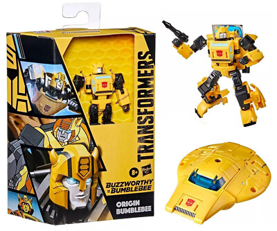 Hasbro Transformers Buzzworthy Deluxe Origin Bumblebee G1 RARE EXCLUSIVE MISB