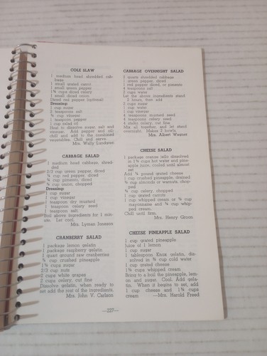 Bethany Cook Book Featuring Scandinavian Recipes Sioux Falls SD 1974 Lutheran - Picture 18 of 22