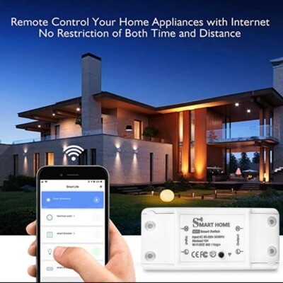 SONOFF SWITCH COMPATIBLE WITH AMAZON ALEXA GOOGLE PRE...