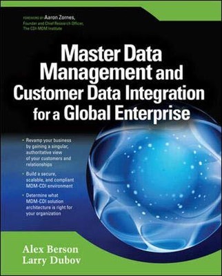 Master Data Management and Customer Data... by Dubov, Larry Paperback / softback