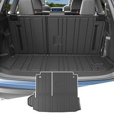 powoq Cargo Mat Compatible with 2020-2025 Toyota Highlander Backrest Mat TPE ...