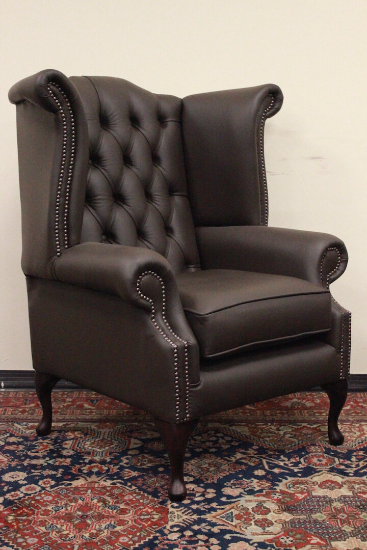 Poltrone Chesterfield Queen Anne Poltrona Inglese Pelle Poltrona