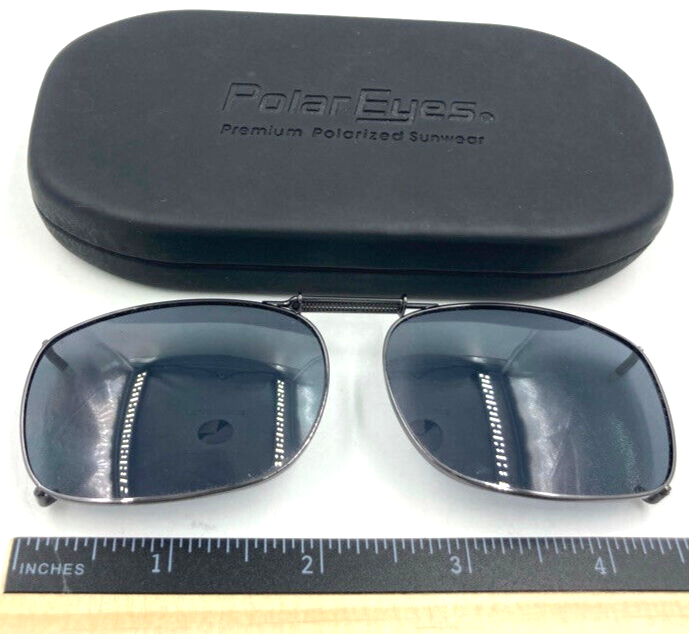 Polar Eyes Premium Polarized Adjustable 4.5" Rectangle Clip On