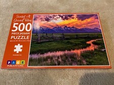 Autumn Peace 500 Piece Jigsaw Puzzle 24.6  X 19.5  
