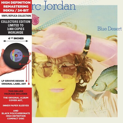 MARC JORDAN - BLUE DESERT-COLLECTORS EDITION- LIMITED EDITION CD NEU 
