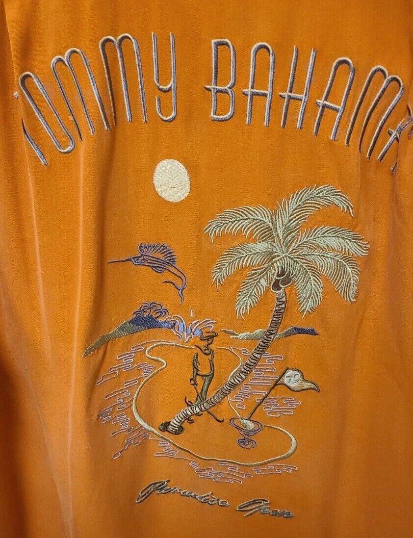 Tommy bahama shop embroidered silk shirts