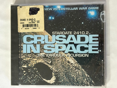 New VTG PC Stardate 2410.2 Crusade in Space ZARDULA INCURSION Rare Vintage Games