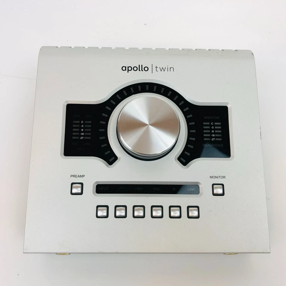 Universal Audio Apollo Twin DUO Thunderbolt Audio Interface Great Condition Used - Image 3 of 4