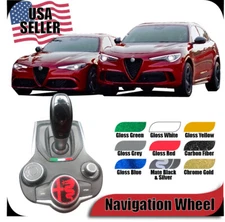 Fits Alfa Romeo Navigation wheel Decal Giulia Stelvio 2017 2018 2019 2020 2021