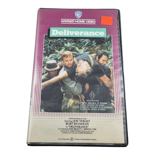 Deliverance (VHS, 1983, Warner Clamshell) Jon Voight, Burt Reynolds PAL eBay