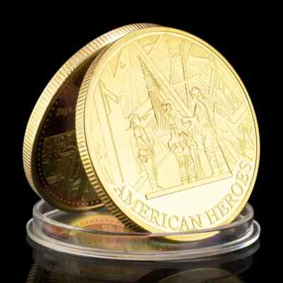 September 11 Attacks Always Remember American Heroes Commemorative Coin Gift